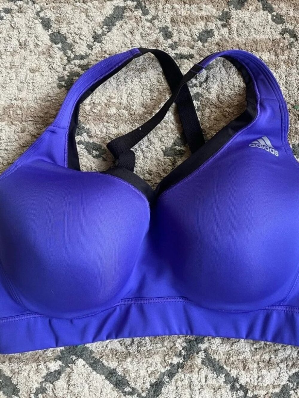 Adidas Large D/DD Full Support Sports Bra Maximum Coverage Athletic Activewear